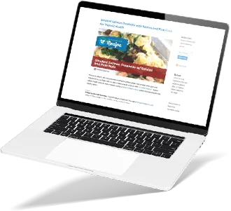 A restaurant website rebuilt on WordPress